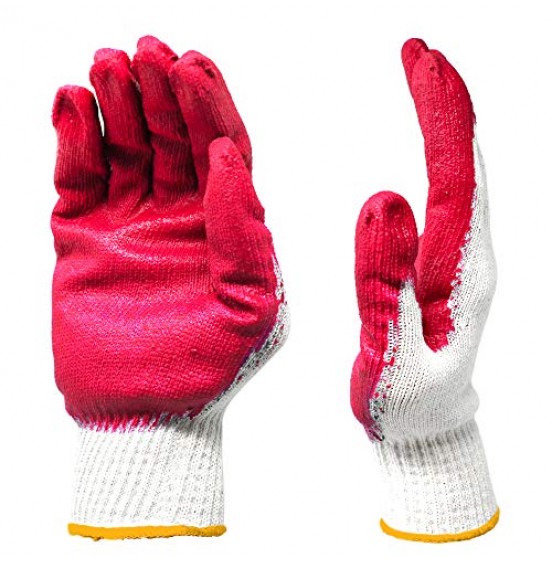 Red coating-Knit Glove(300 pairs)