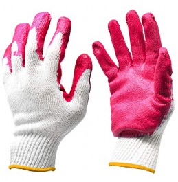 Red coating-Knit Glove(300 pairs)