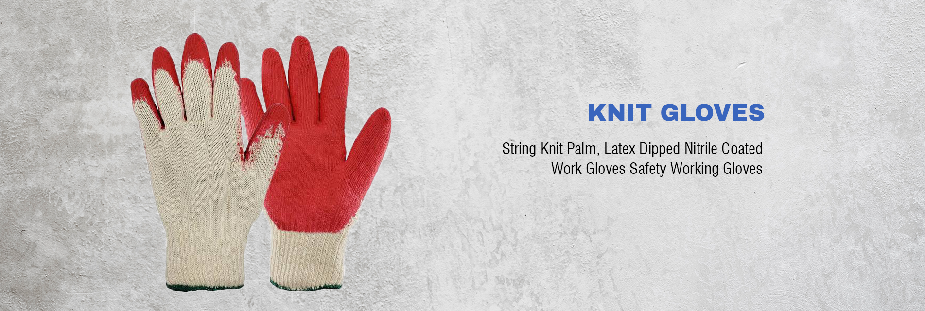 knit gloves